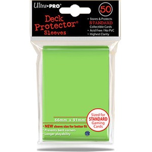ULTRA-PRO Deck Protector - Solid Lime Green (limetka) 50 szt.