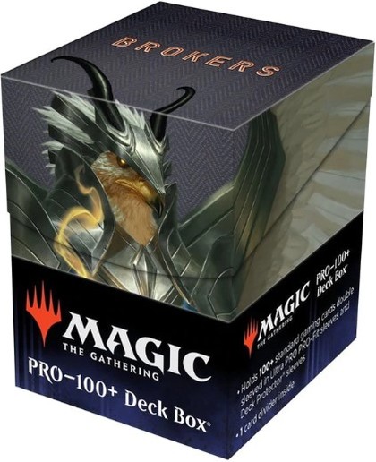 Ultra Pro: Magic the Gathering - 100+ Deck Box - Street of New Capenna - Brokers