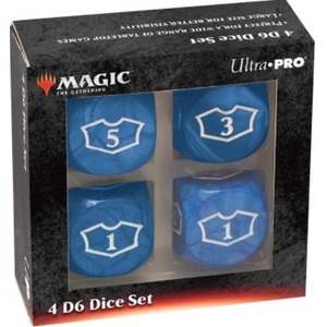 Ultra Pro: Magic the Gathering - Blue Mana - 22 mm Deluxe Loyalty Dice Set