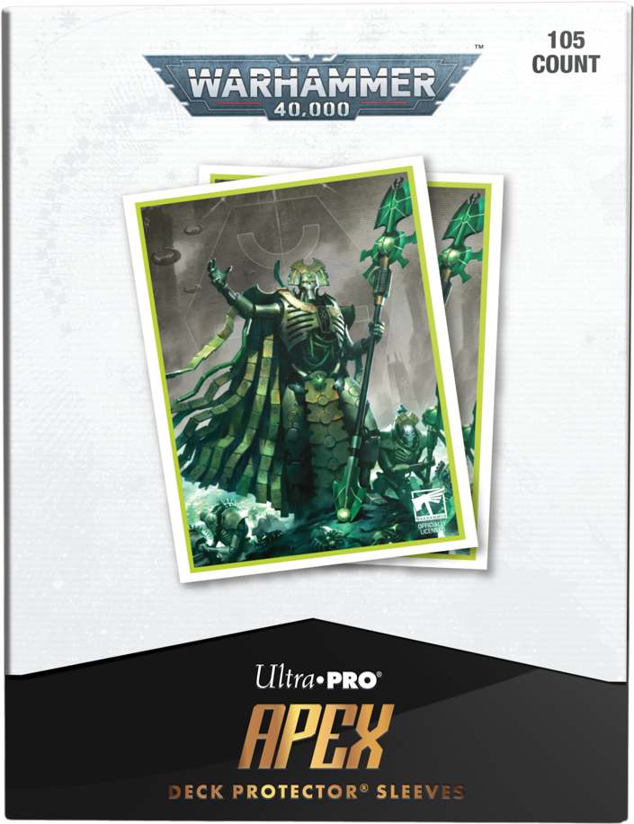Ultra-Pro: Necron Codex Aligned - 105ct Apex Deck Protector Sleeves