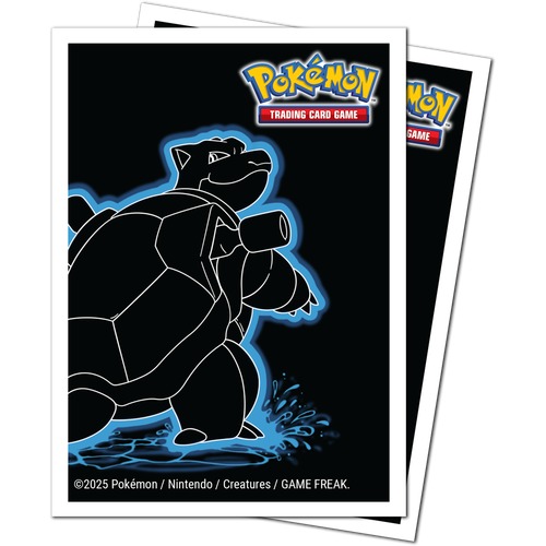 Ultra Pro: Pokemon - Apex Deck Protector Sleeves - Neon Kanto - Blastoise