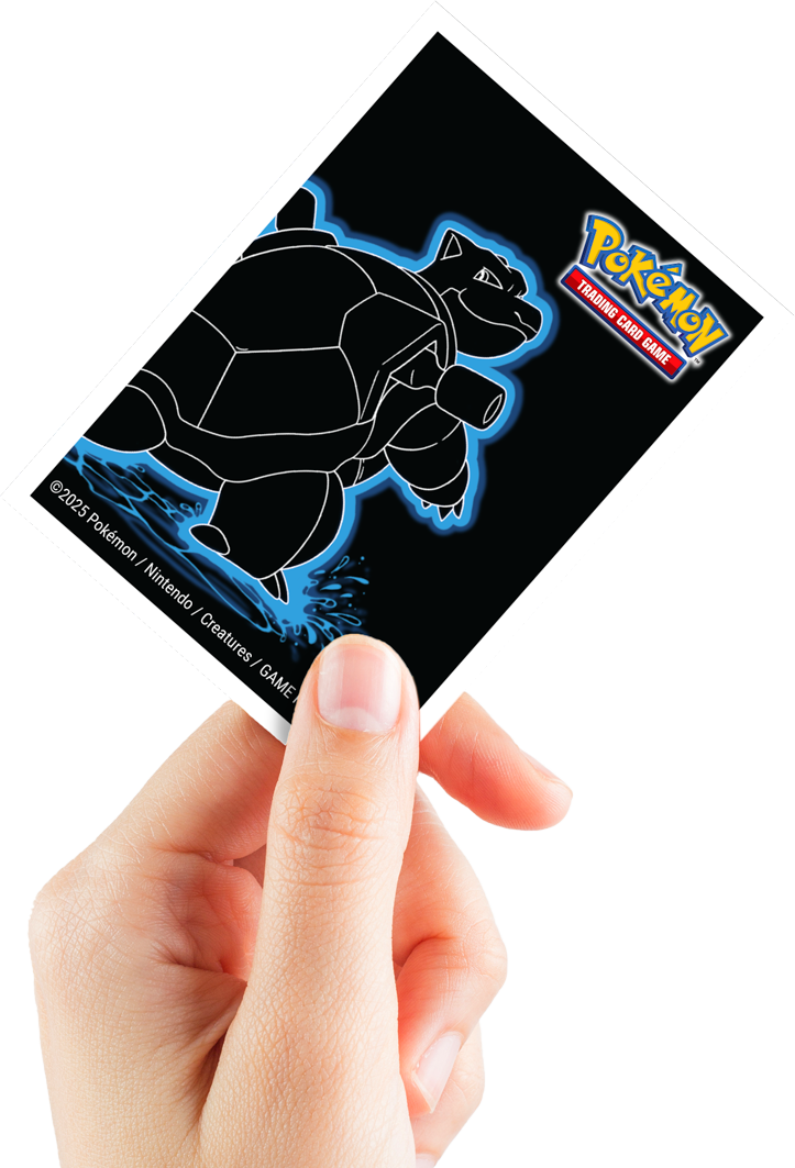 Ultra Pro: Pokemon - Apex Deck Protector Sleeves - Neon Kanto - Blastoise