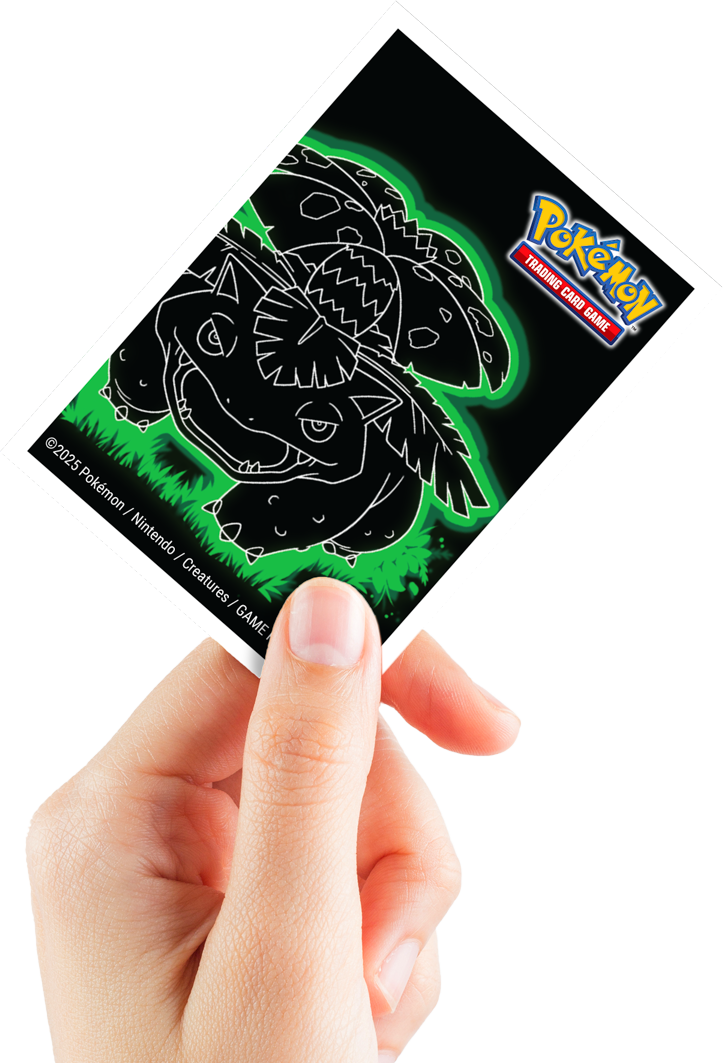Ultra Pro: Pokemon - Apex Deck Protector Sleeves - Neon Kanto - Venusaur