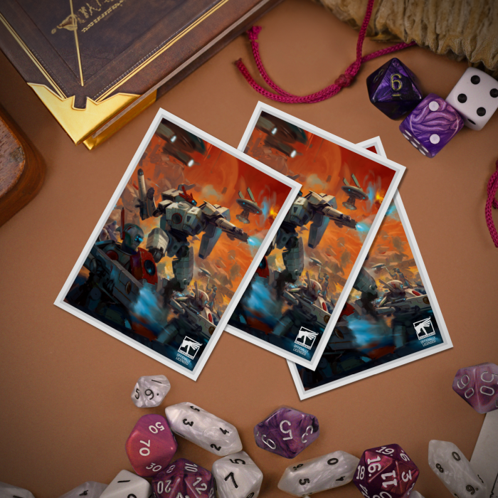 Ultra-Pro: T\'au Empire Codex Aligned - 105ct Apex Deck Protector Sleeves