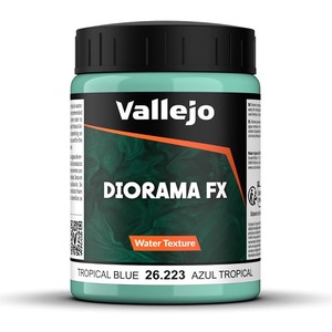 Vallejo: 26.223 - Diorama FX - Water Textures - Tropical Water (200 ml)