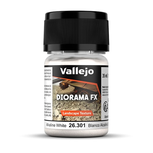 Vallejo: 26.301 - Diorama FX - Landscape Textures - Alkaline White (0,5-1 mm)