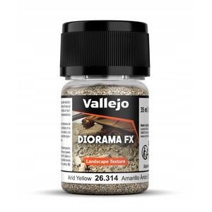 Vallejo: 26.315 - Diorama FX - Landscape Textures - Arid Yellow (2-5 mm)