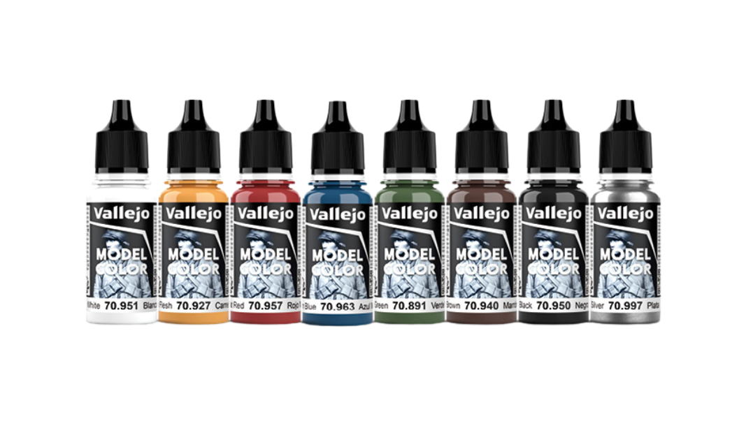 Vallejo: 70.260 - Model Color Set - Wargames Basics (8 x 18 ml)