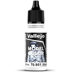 Vallejo: 70.951 - Model Color - White (18 ml)