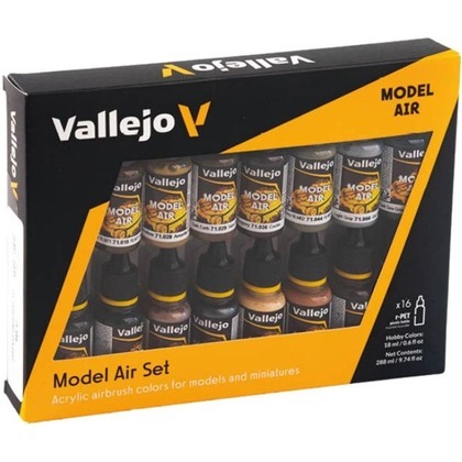 Vallejo: 71.194 - Model Air - Weathering Set (16x17 ml)