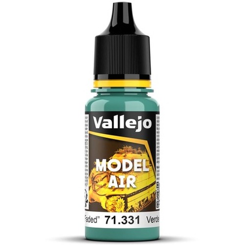 Vallejo: 71.331 - Model Air - Cockpit Emerald Green Fade (17 ml)