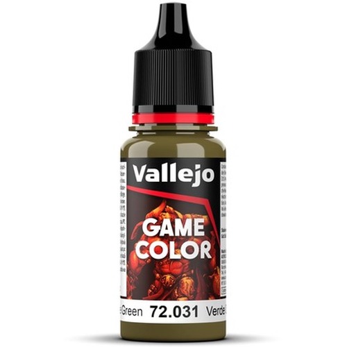 Vallejo: 72.031 - Game Color - Camouflage Green (18 ml)