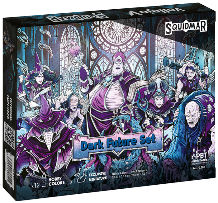 Vallejo: 72.202 - Game Color - Dark Future Set by Squidmar