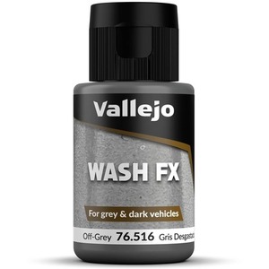 Vallejo: 76.516 - Wash FX - Off-Grey (35 ml)