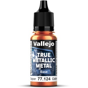 Vallejo: 77.124 - True Metallic Metal - Base - Ancient Copper (18 ml)
