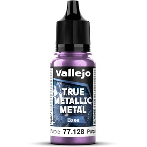 Vallejo: 77.128 - True Metallic Metal - Base - Amethyst Purple (18 ml)