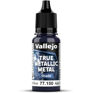 Vallejo: 77.150 - True Metallic Metal - Shade - Ultramarine Blue (18 ml)