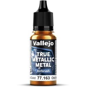 Vallejo: 77.163 - True Metallic Metal - Airbrush - Imperial Gold (18 ml)