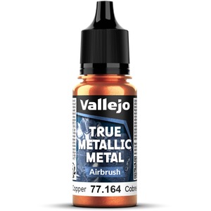 Vallejo: 77.164 - True Metallic Metal - Airbrush - Ancient Copper (18 ml)