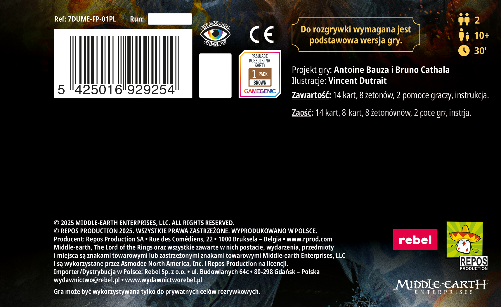Władca Pierścieni: Pojedynek o Śródziemie - Sojusznicy
