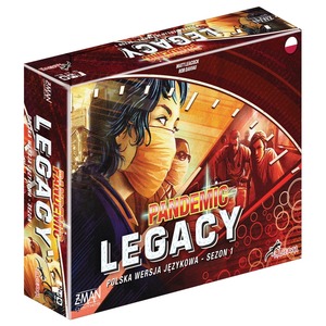 Pandemic Legacy (Pandemia) - Edycja czerwona
