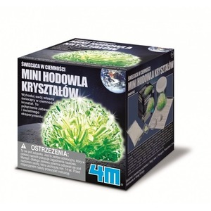 Świecąca w ciemności mini hodowla kryształów