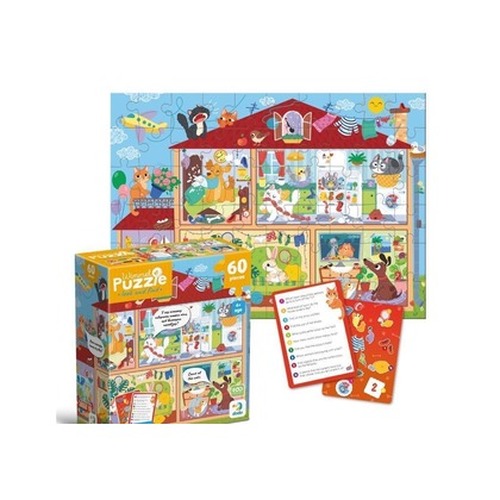 Wimmelpuzzle 60 Pets at home