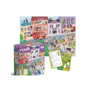 Wimmelpuzzle 60 The town of professions