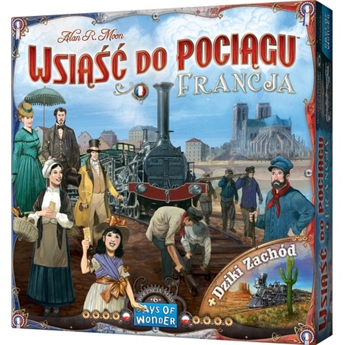 Wsiąść do Pociągu: Francja i Dziki Zachód