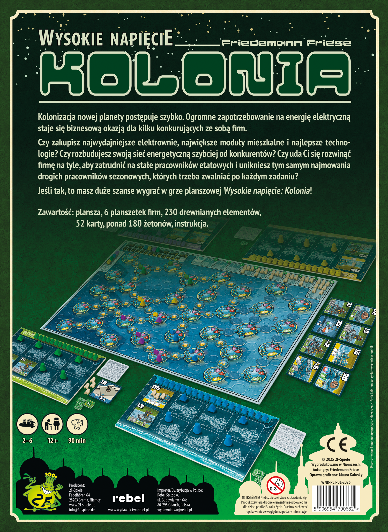 Wysokie napięcie: Kolonia