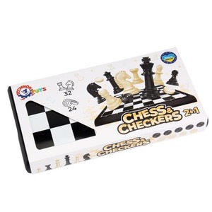 Zestaw 2w1 do gry w szachy i warcaby