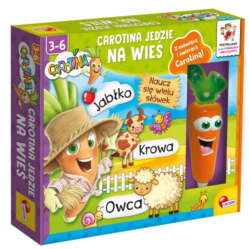 Mówiąca Carotina jedzie na wieś