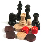 Zestaw Szachy/Backgammon/Warcaby (671000)