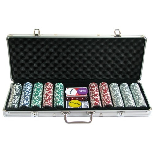 Żetony pokerowe bez nominałów 500 szt. 11.5 g