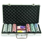 Żetony pokerowe z nominałami 300 szt. 11.5 g (620910)